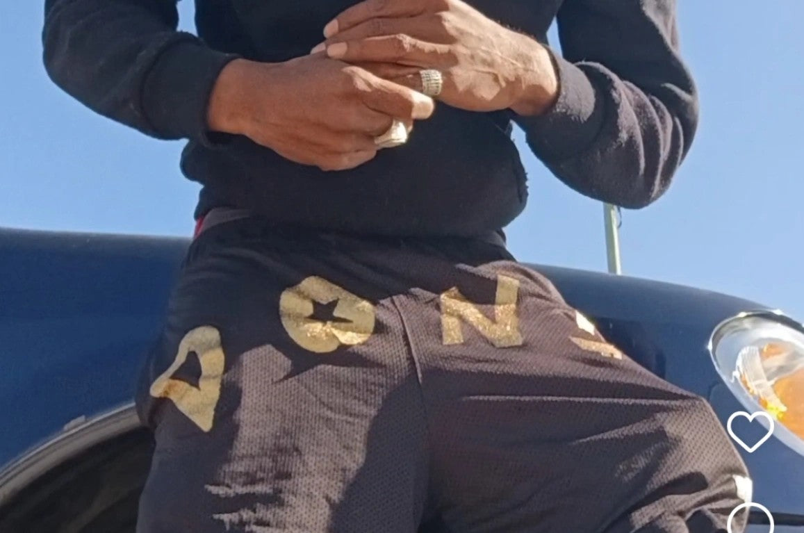 " DoN DAT OAKLAND NATIVE " SPORTS SHORTS